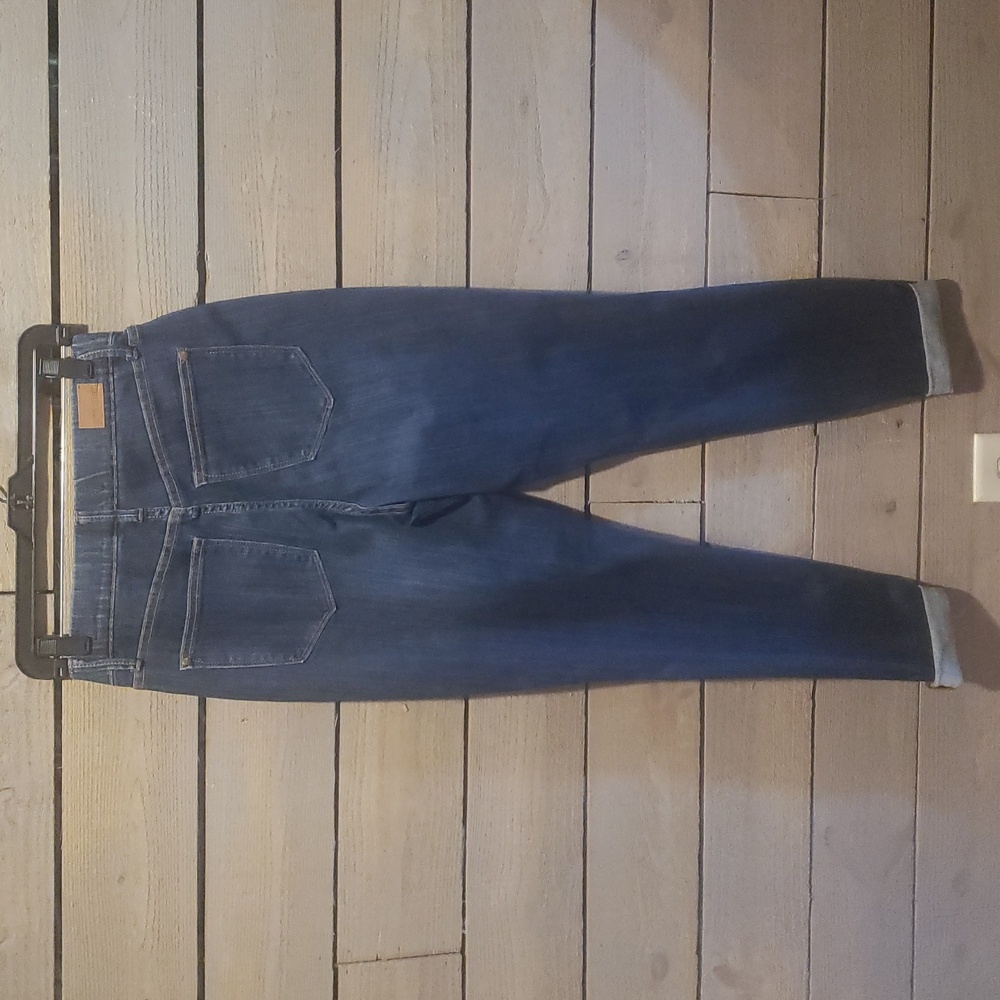 Judy Blue Dark Wash Ankle Jeans - Picture 2 of 4